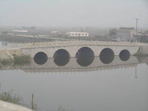 Guangfu Bridge, late October.