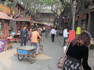 Older district with character, Xian