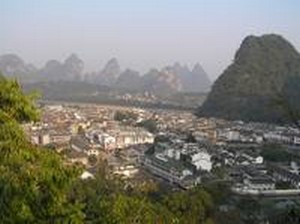 Yangshuo from Above