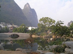 Tasteful development around the Paradise Hotel, Yangshuo